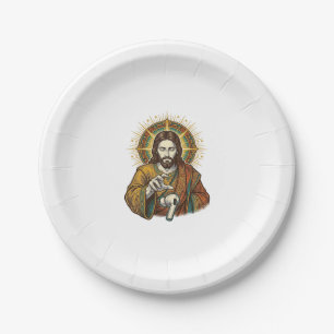 Jesus Dropped Wireless Earbud Under Desk Tech Clum Paper Plate