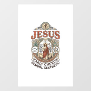 Jesus Early Church Symbol Aesthetic Jesus Early Ch