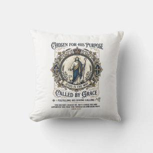 Jesus Electrician Shirt Faith Based Design_1 Cushion