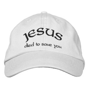 Jesus Embroidered Hat
