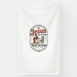 Jesus Empty Chair Invitation Jesus Empty Chair Inv Banner