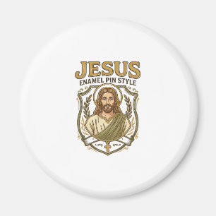 Jesus Enamel Pin Style Jesus Enamel Pin Christian Magnet