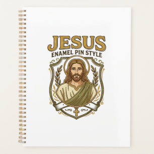 Jesus Enamel Pin Style Jesus Enamel Pin Christian  Planner