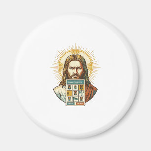 Jesus Endless Captcha Verification Traffic Lights  Magnet