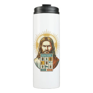 Jesus Endless Captcha Verification Traffic Lights  Thermal Tumbler