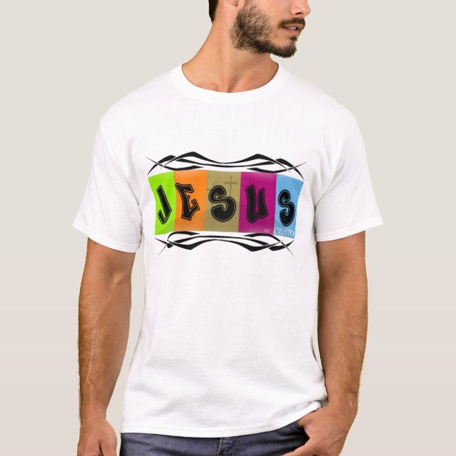 JESUS ES CRISTO-3 T-Shirt (Front)