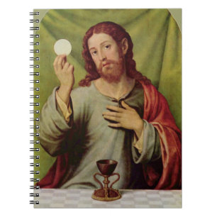 Jesus eucharist notebook