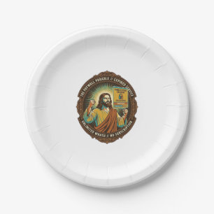 Jesus Expired Software Subscription Paywall Tech O Paper Plate