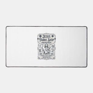 Jesus Fabric Shop Haberdashery Jesus Fabric Shop H Desk Mat