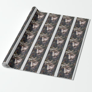 Jesus' Face Agrainofmustardseed.com  Wrapping Paper