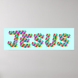 JESUS - Faces Poster