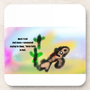jesus faith  coaster