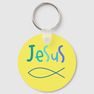 Jesus faith  key ring