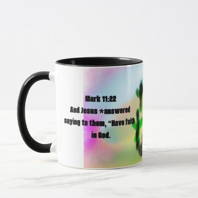 jesus faith  mug (Left)