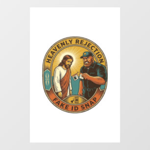Jesus Fake ID Confiscated Angry Bouncer Club Party