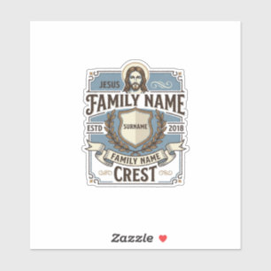 Jesus Family Name Crest Jesus Family Name Crest Ch