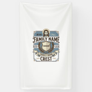 Jesus Family Name Crest Jesus Family Name Crest Ch Banner