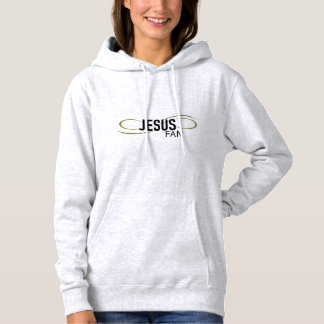 Jesus Fan With Swirl Women's Hoodie
