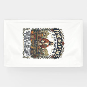 Jesus Farmers Market Handmade Food Graphic Tee Chr Banner