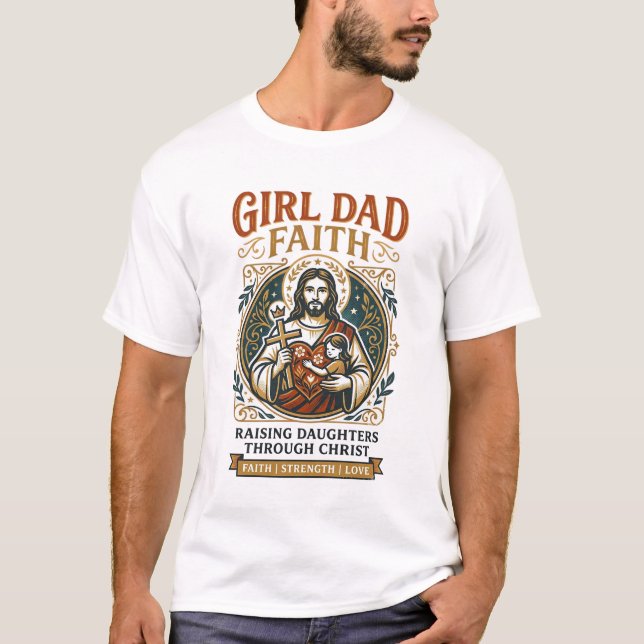 Jesus Fatherhood Micro Identities Graphic Tee Chri (Front)
