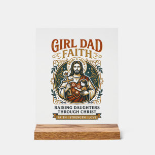Jesus Fatherhood Micro Identities Graphic Tee Chri Acrylic Sign
