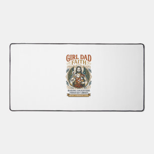 Jesus Fatherhood Micro Identities Graphic Tee Chri Desk Mat