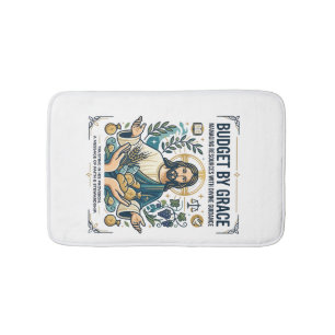 Jesus Financial Peace Debt Free Journey Shirt Chri Bath Mat