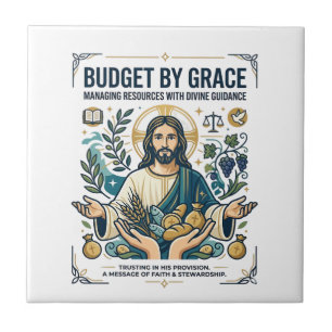 Jesus Financial Peace Debt Free Journey Shirt Chri Ceramic Tile