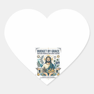 Jesus Financial Peace Debt Free Journey Shirt Chri Heart Sticker