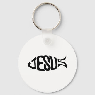 Jesus Fish Key Ring