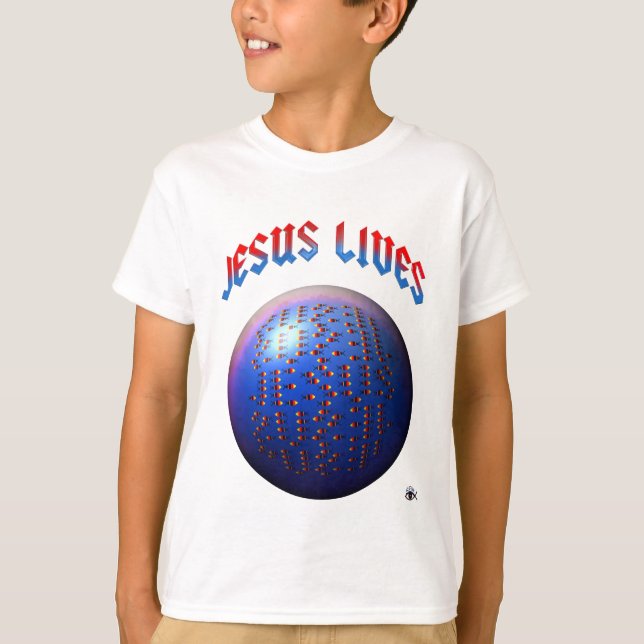 jesus fish OI T-Shirt (Front)