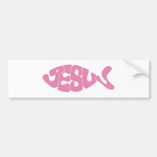 Jesus Fish Sticker