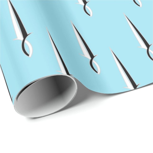 Jesus Fish Sword Wrapping Paper (Roll Corner)