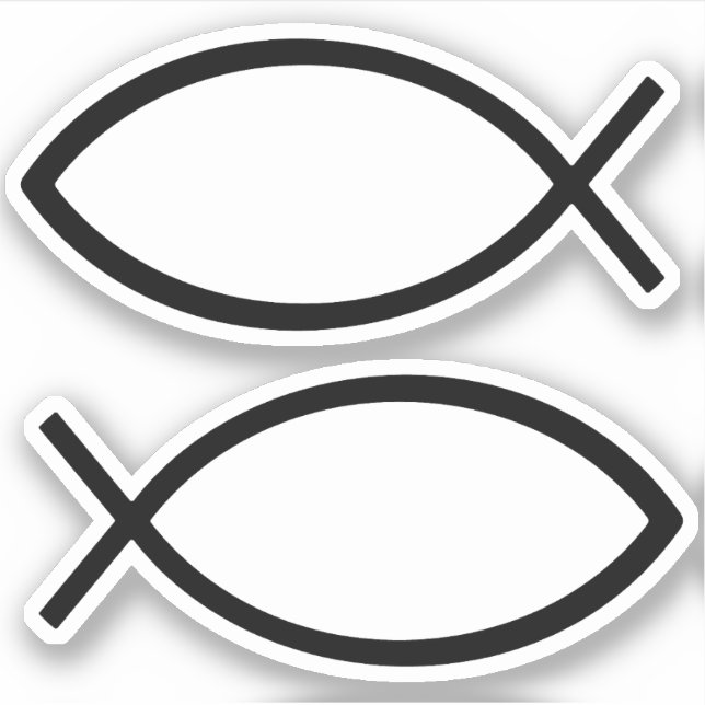 Jesus Fish Symbol (Front)
