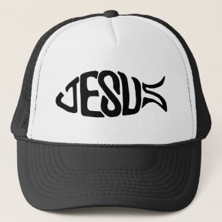 Jesus Fish Trucker Hat