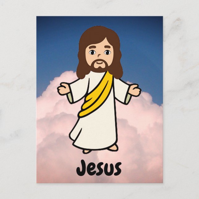 Jesus flash card (Front)