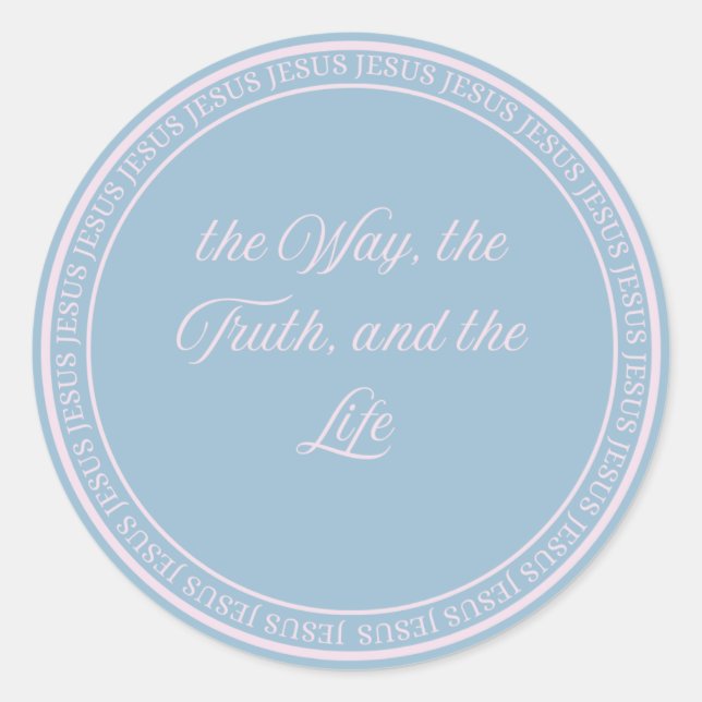 Jesus - Flush Seal Large (Front)