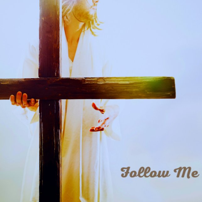 Jesus Follow Me Car Air Freshener  (Creator Uploaded)