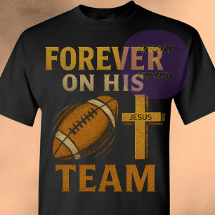 Jesus - Football - Christian T-Shirt