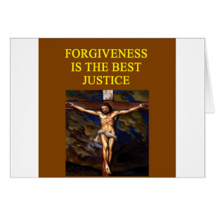JESUS forgives justice