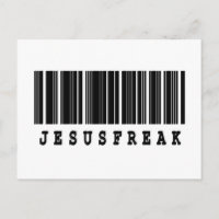 jesus freak barcode design
