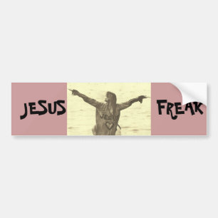JESUS FREAK BUMPER STICKER