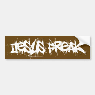 Jesus Freak Bumper Sticker