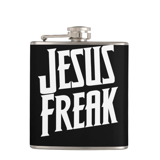 Jesus Freak Hip Flask (Front)
