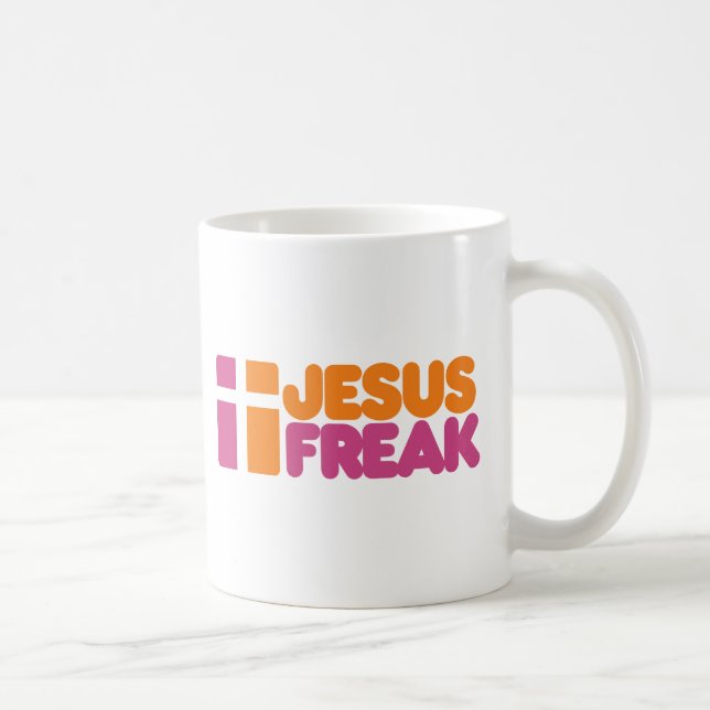 Jesus Freak Parody Coffee Mug (Right)
