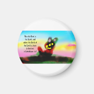 jesus freedom magnet