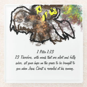 Jesus friend  glass coaster