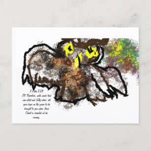 Jesus friend  postcard