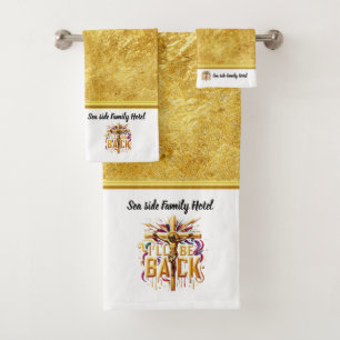 Jesus Fulfills His Divine Promise Today Bath Towel Set