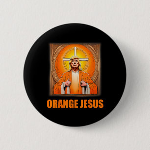 Jesus Funny Trump 1  6 Cm Round Badge